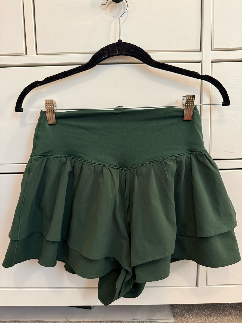Aerie Dark Green Active Shorts